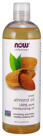 Now Foods Solutions Sweet Almond Oil - 473 ml - Glamorous Beauty