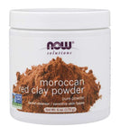 Now Foods Solutions Moroccan Red Clay Powder - Glamorous Beauty