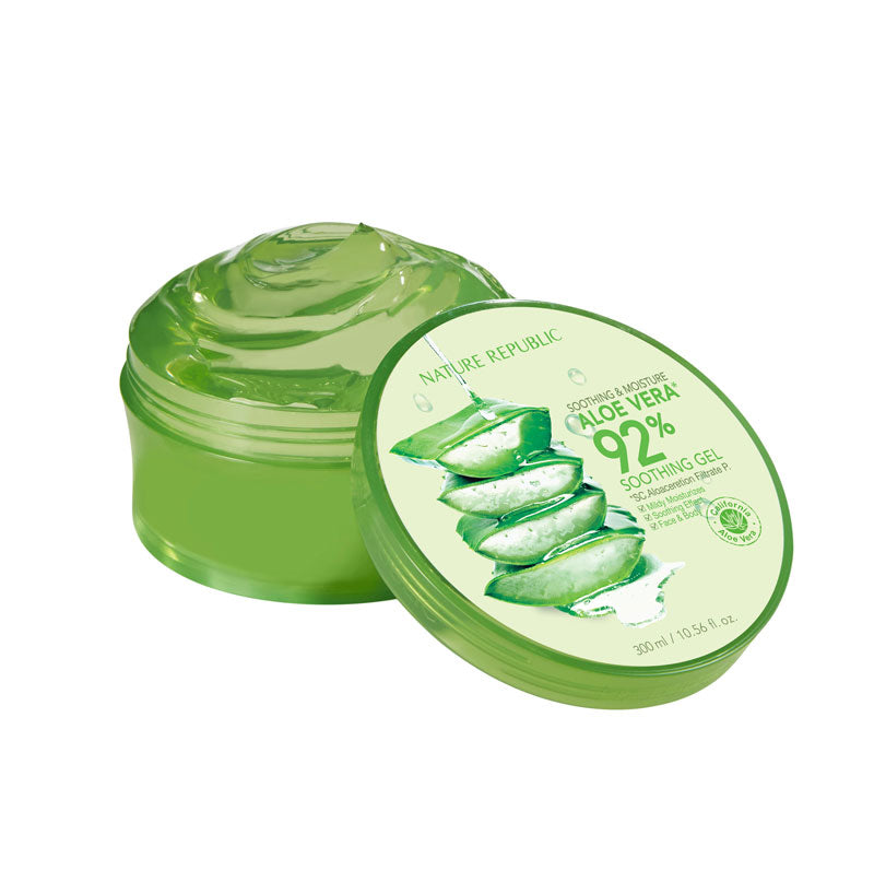 Nature Republic Soothing & Moisture Aloe Vera Gel - 300 ml - Glamorous Beauty