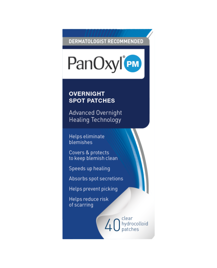 PanOxyl PM Overnight Spot Patches - 40 - Glamorous Beauty