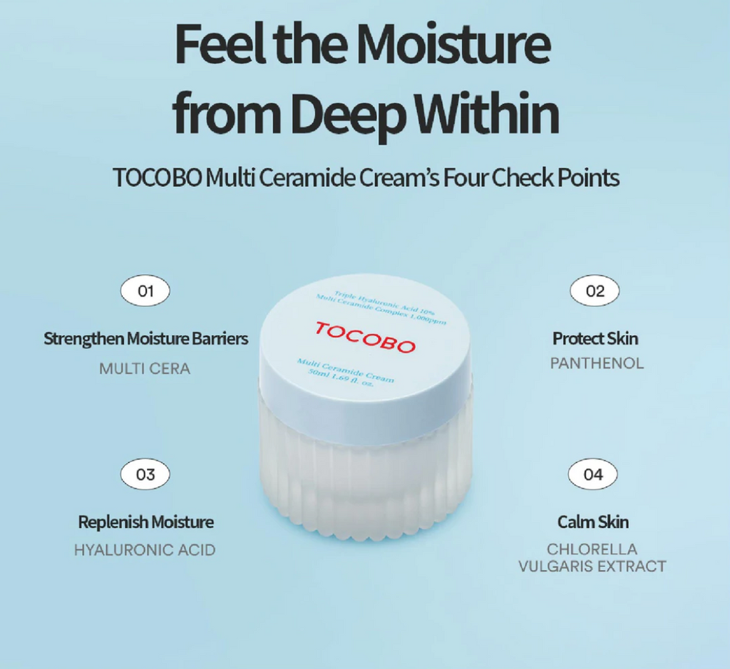 Tocobo Multi Ceramide Cream - Glamorous Beauty