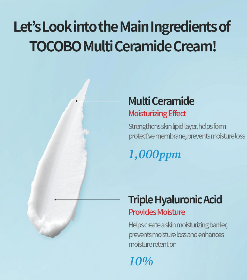 Tocobo Multi Ceramide Cream - Glamorous Beauty