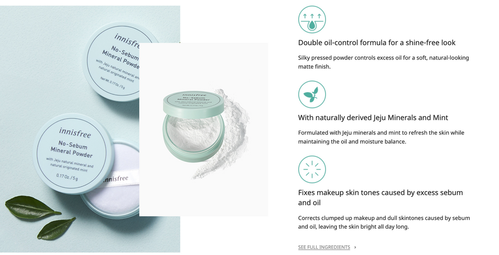 innisfree No-Sebum Mineral Powder