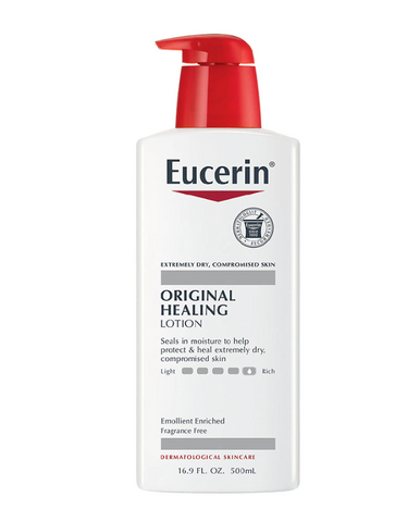 Eucerin Original Healing Rich Lotion Fragrance Free