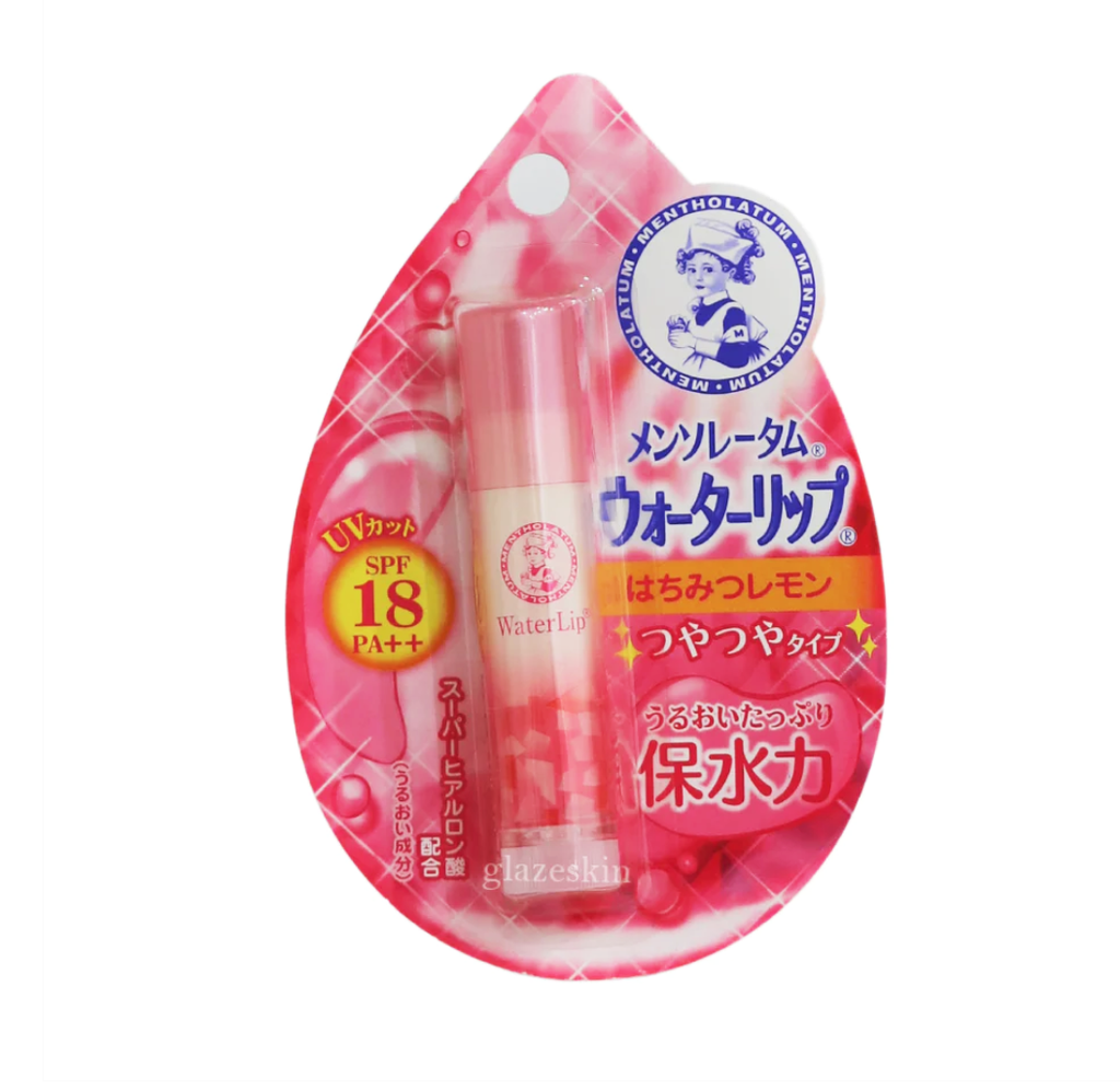 Rohto Mentholatum Water Lip Gloss Balm SPF 18 PA++ – Glamorous Beauty