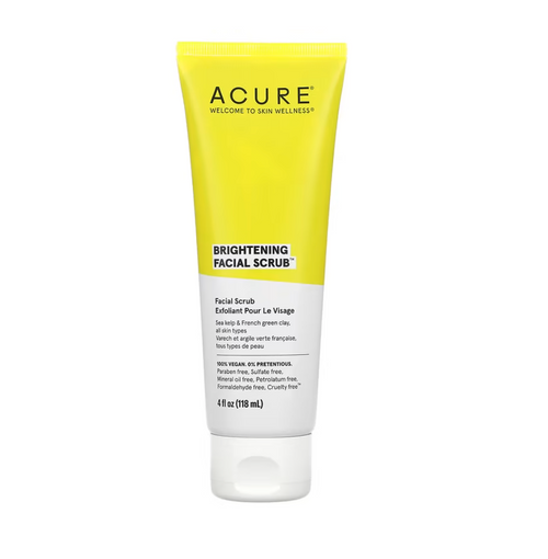 Acure Brightening Facial Scrub - Glamorous Beauty