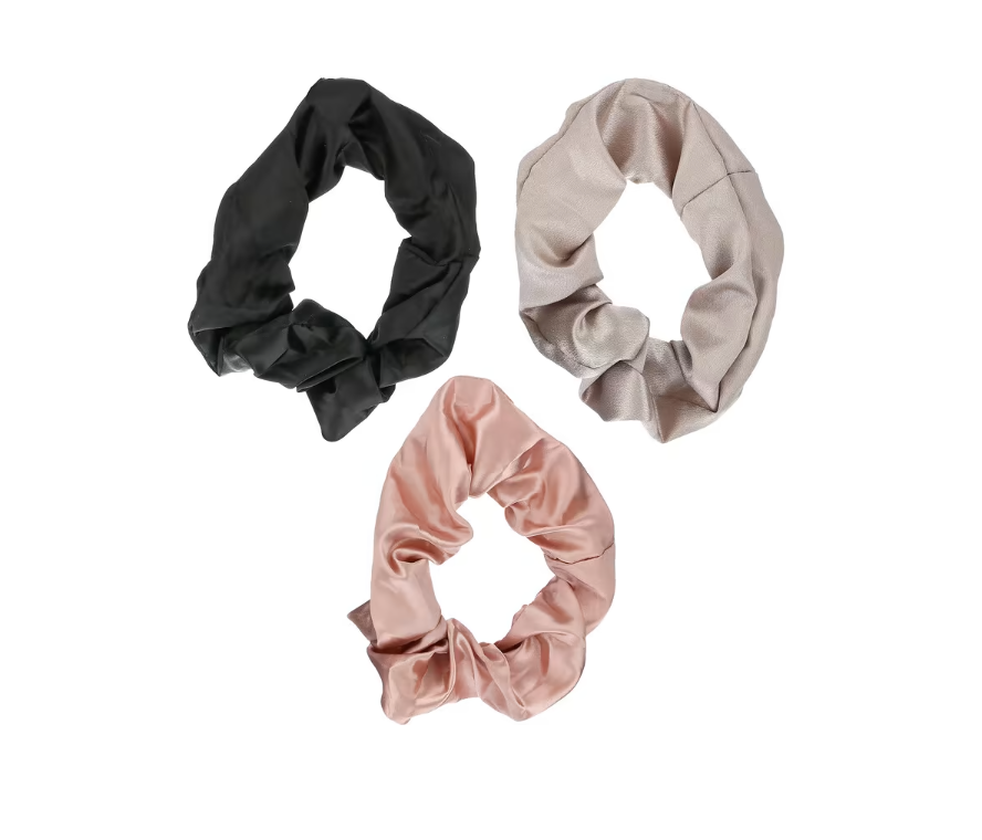 Giovanni Satin Hair Scrunches 3 Pack