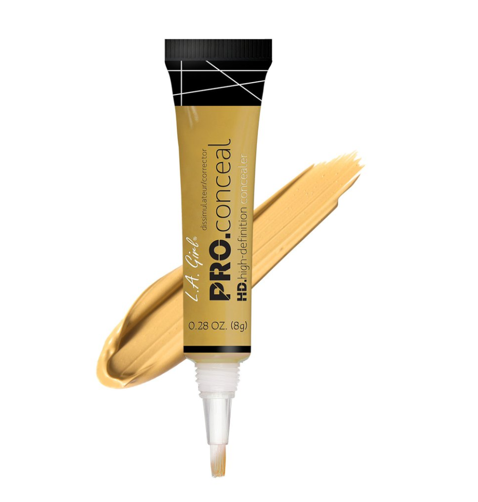 La Girl Hd Pro Conceal Corrector - Yellow - Glamorous Beauty