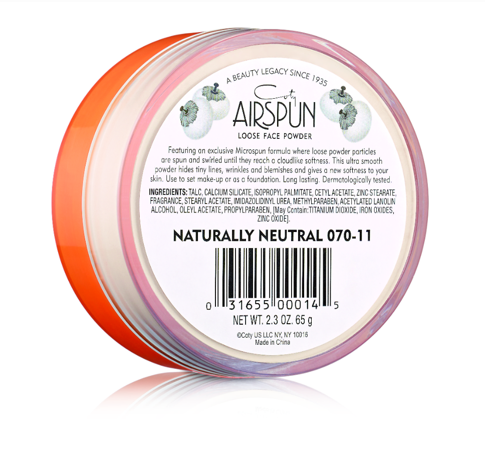 Coty Airspun Face Powder - Naturally Neutral - Glamorous Beauty