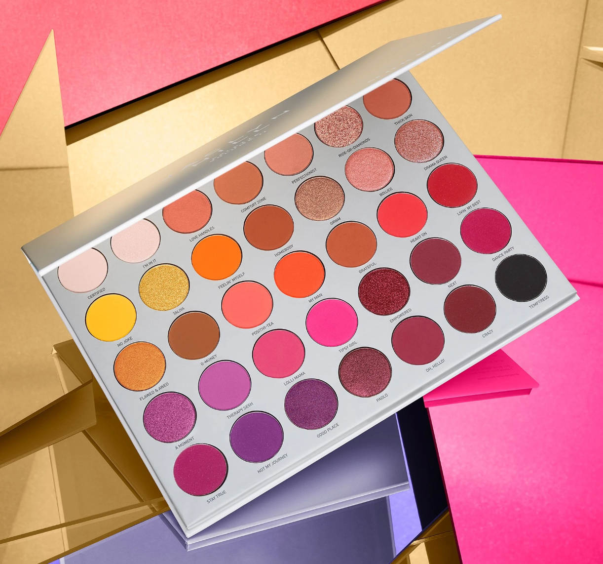 Morphe The Jaclyn Hill Eyeshadow Palette Volume II - Glamorous Beauty