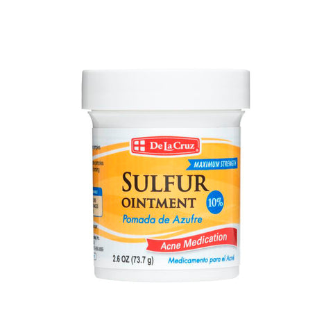 De La Cruz Sulfur Ointment 10% Acne Medication Ointment
