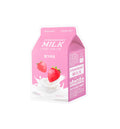 A'PIEU Milk One Pack #Strewbrry Sheet Mask