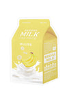 A'PIEU Milk One Pack #Banana Milk Sheet Mask