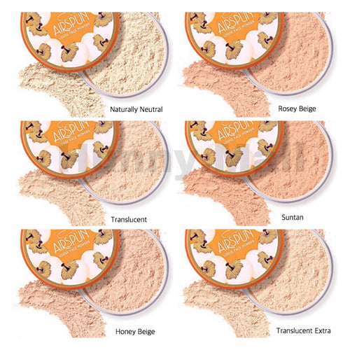 Coty Airspun Face Powder - Naturally Neutral - Glamorous Beauty