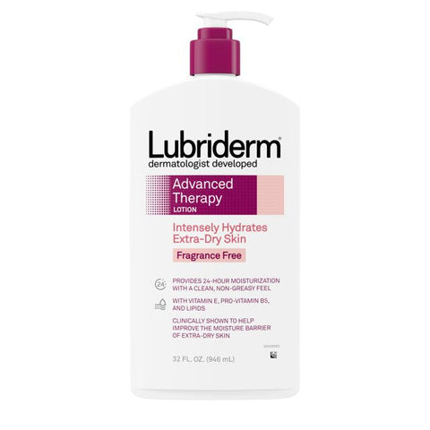 Lubriderm Advanced Therapy Lotion Fragrance-Free 946 ml