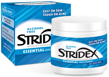 Stridex Acne Control Essential with Vitamins - 55 Pads