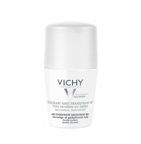 Vichy Sensitive Skin 48hr Roll-On Anti-Perspirant Deodorant